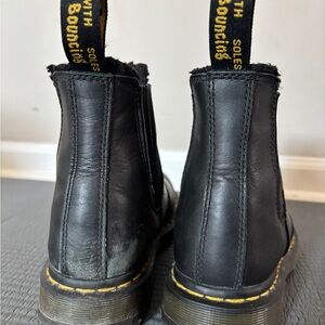 Dr. Martens Black Leather Ankle Boots